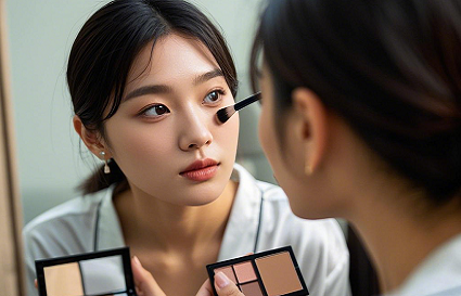 眼妆教程 沈阳化妆学校教你种草